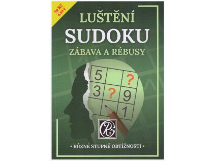 SUDOKU Luštění zábava a rébusy (Stav Nová)