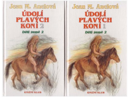 Děti země 2 Údolí plavých koní 1. a 2. díl (Stav Použité zboží, běžné opotřebení)