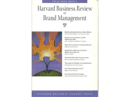 "Harvard Business Review" on Brand Management (Stav Použité zboží, běžné opotřebení)