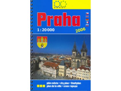 Praha knižní plán 1:20 000 (Stav Nová)