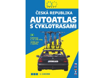 Autoatlas České republiky s cyklotrasami (Stav Nová)