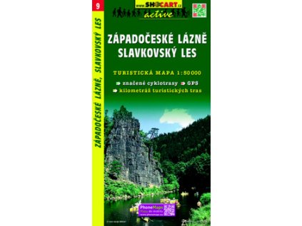 Západočeské lázně 1:50 000 (Stav Použité zboží - Jako nová)