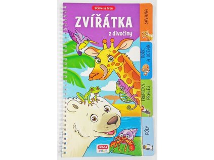 Zvířátka z divočiny - Učíme se hrou (Stav Nová)