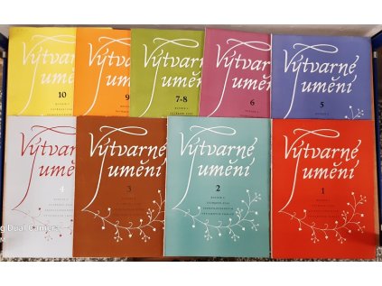 Výtvarné umění V. ročník 1955 (Stav Použité zboží, běžné opotřebení)