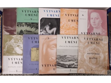 Výtvarné umění VI. ročník 1956 (Stav Použité zboží, běžné opotřebení)