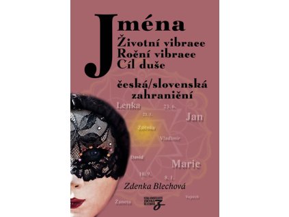 Jména - Životní vibrace, roční vibrace, cíl duše (Stav Použité zboží - Běžné opotřebení)