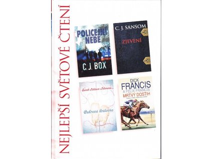 Nejlepší světové čtení: Policejní nebe / Zjevení / Cukrová královna / Mrtvý dostih (Stav Použité zboží - Běžné opotřebení)