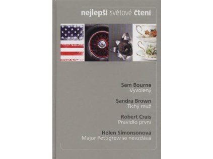 Nejlepší světové čtení: Vyvolený, Tichý muž, Pravidlo první, Major Pettigrew se nevzdává (Stav Použité zboží - Běžné opotřebení)