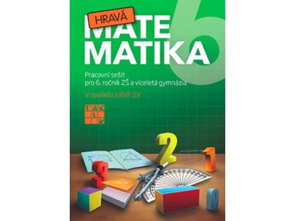 Hravá matematika 6 - pracovní sešit (Stav Použité zboží - jako nová)
