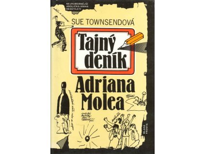 Tajný deník Adriana Molea - Pevná (1993) (Stav Použité zboží - Běžné opotřebení)
