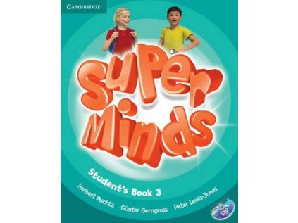 Super Minds Level 3 Students Book with DVD-ROM (Stav Použité zboží - Běžné opotřebení)