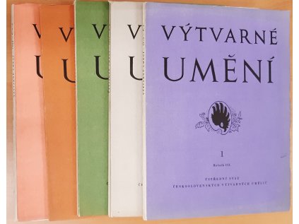 Výtvarné umění III. ročník, čísla 1-6 (Stav Použité zboží, běžné opotřebení)