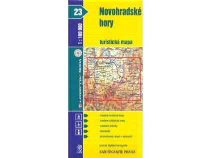 1:100T (23)-Novohradské hory (turistická mapa) (Stav Nová)