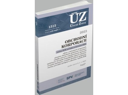 ÚZ 1515 Obchodní korporace (Stav Použité zboží - Běžné opotřebení)