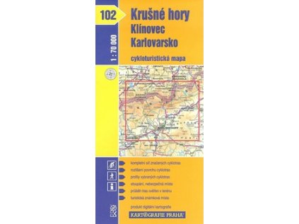 Cyklomapa (102) - Krušné hory, Klínovec, Karlovarsko (Stav Nová)