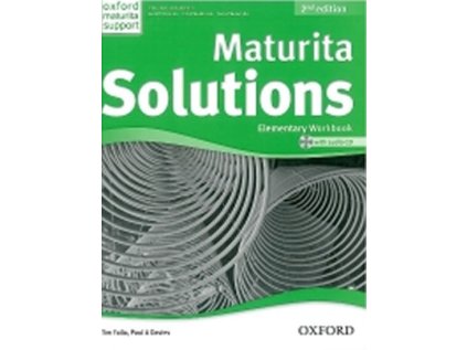Maturita Solutions Elementary Workbook with Audio CD 2nd (CZEch Edition) (Stav Použité zboží - Běžné opotřebení)