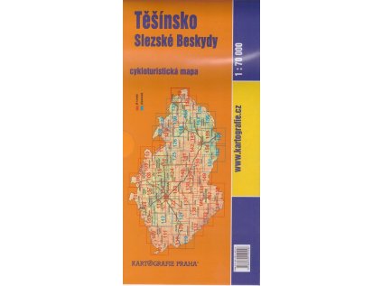 1: 70T(160)-Těšínsko, Slezské Beskydy (cyklomapa) (Stav Nová)