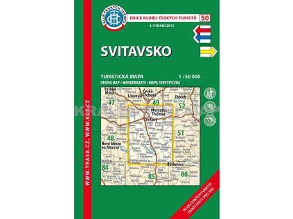 KČT 50 Svitavsko (Stav Použité zboží - Běžné opotřebení)
