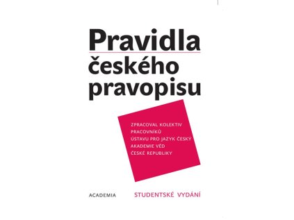 Pravidla českého pravopisu - brož. - 2. vydání (Stav Použité zboží - Běžné opotřebení)