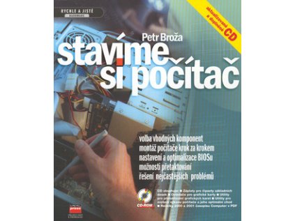 Stavíme si počítač + CD ROM (Stav Použité zboží - Běžné opotřebení)