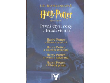 Harry Potter kolekce 1. - 4. díl (Stav Použité zboží - Běžné opotřebení)