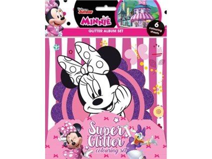 Minnie - Třpytivé omalovánky (Stav Nová)