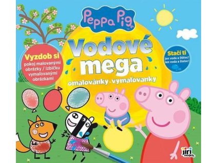 Peppa Pig - Vodové mega omalovánky (Stav Nová)