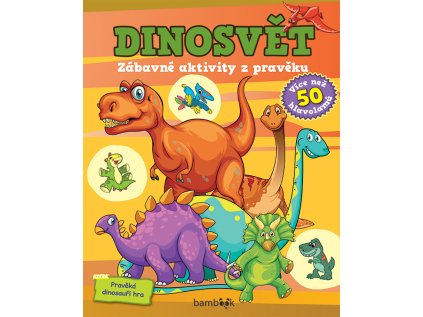 Dinosvět - Zábavné aktivity z pravěku (Stav Použité zboží - Běžné opotřebení)