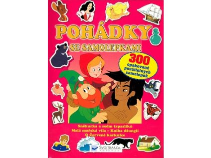 Pohádky se samolepkami Sněhurka a sedm trpaslíků (Stav Nová - Mírně mechanicky požkozená)