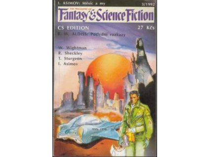 The Magazine of Fantasy & Science Fiction 3/1992 (Stav Použité zboží, Běžné opotřebení)
