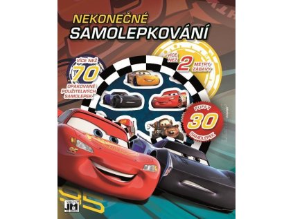 Nekonecné samolepkování Auta (Stav Nová)