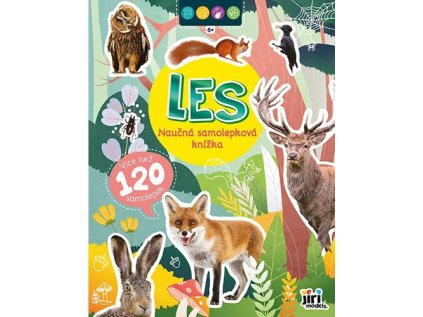 Naucná samolepková knížka 6+ Les