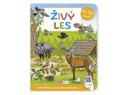 Živý les - 56 zvuků s QR kódy (Stav Nová)
