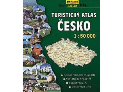 Turistický atlas Česko 1:50000 (Stav Použité zboží - Běžné opotřebení)