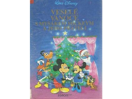 Veselé vánoce s myšákem Mickeym a jeho přáteli - Pevná (1991) (Stav Použité zboží - Běžné opotřebení)