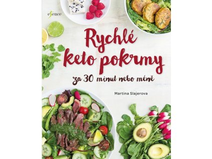 Rychlé keto pokrmy za 30 minut nebo méně (Stav Použité zboží - Běžné opotřebení)