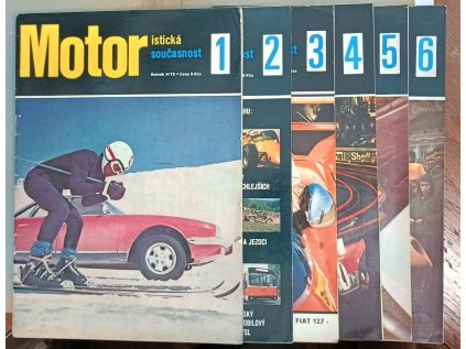 Motoristická současnost 4. ročník, 1972 (Stav Použité zboží, Běžné opotřebení)