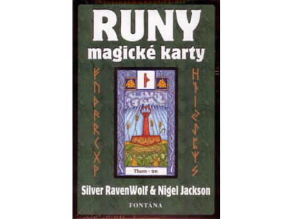 Runy - magické karty (pouze kniha) (Stav Použité zboží - Běžné opotřebení)