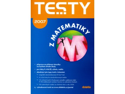 Testy z matematiky 2007 (Stav Použité zboží - Běžné opotřebení)