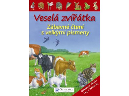 Veselá zvířátka - Zábavné čtení s velkými písmeny (Stav Použité zboží - Běžné opotřebení)