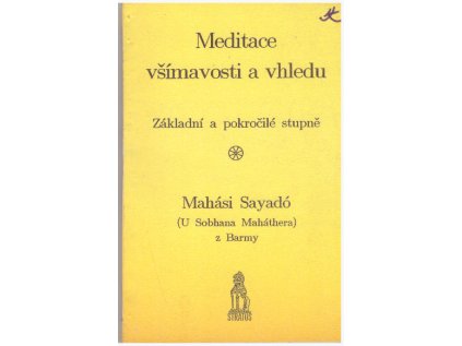 Meditace všímavosti a vhledu (Stav Použité zboží, Běžné opotřebení)