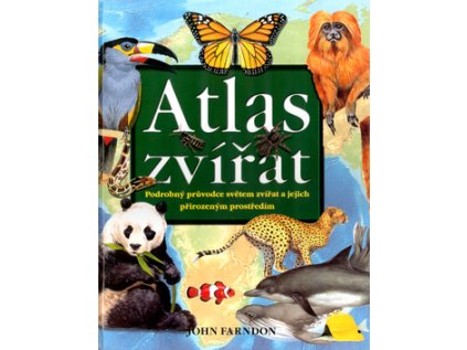 Atlas zvířat (Stav Nová - lehce poškozená, Razítko: poškozený výtisk za sníženou cenu)