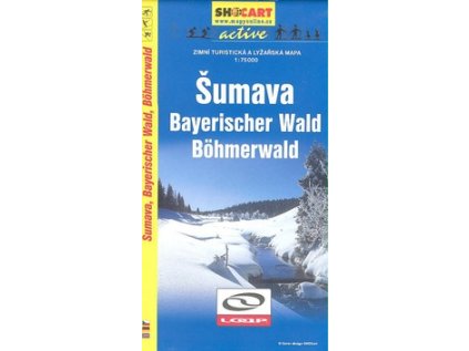 Šumava Bayerischger Wald Böhmerwald 1:75T (Stav Použité zboží - Běžné opotřebení)