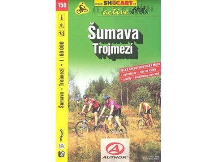 Šumava Trojmezí 1:60 000 (Stav Použité zboží - Běžné opotřebení)
