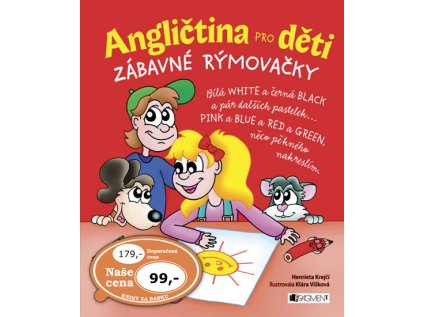 Angličtina pro děti - Zábavné rýmovačky (Stav Použité zboží - Běžné opotřebení)