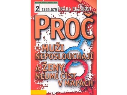 Proč muži neposlouchají a ženy neumí číst v mapách - Měkká (2010) (Stav Použité zboží - Běžné opotřebení)