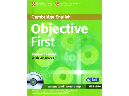 Objective First: Student's Book with answers - Měkká (2012) (Stav Použité zboží - Běžné opotřebení)