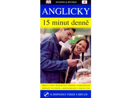Anglicky 15 minut denně (Stav Použité zboží - Běžné opotřebení)
