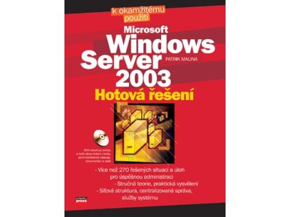 Microsoft Windows Server 2003 (Stav Nová - lehce poškozená)