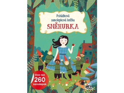 Pohádková samolepková knížka Sněhurka (Stav Nová)